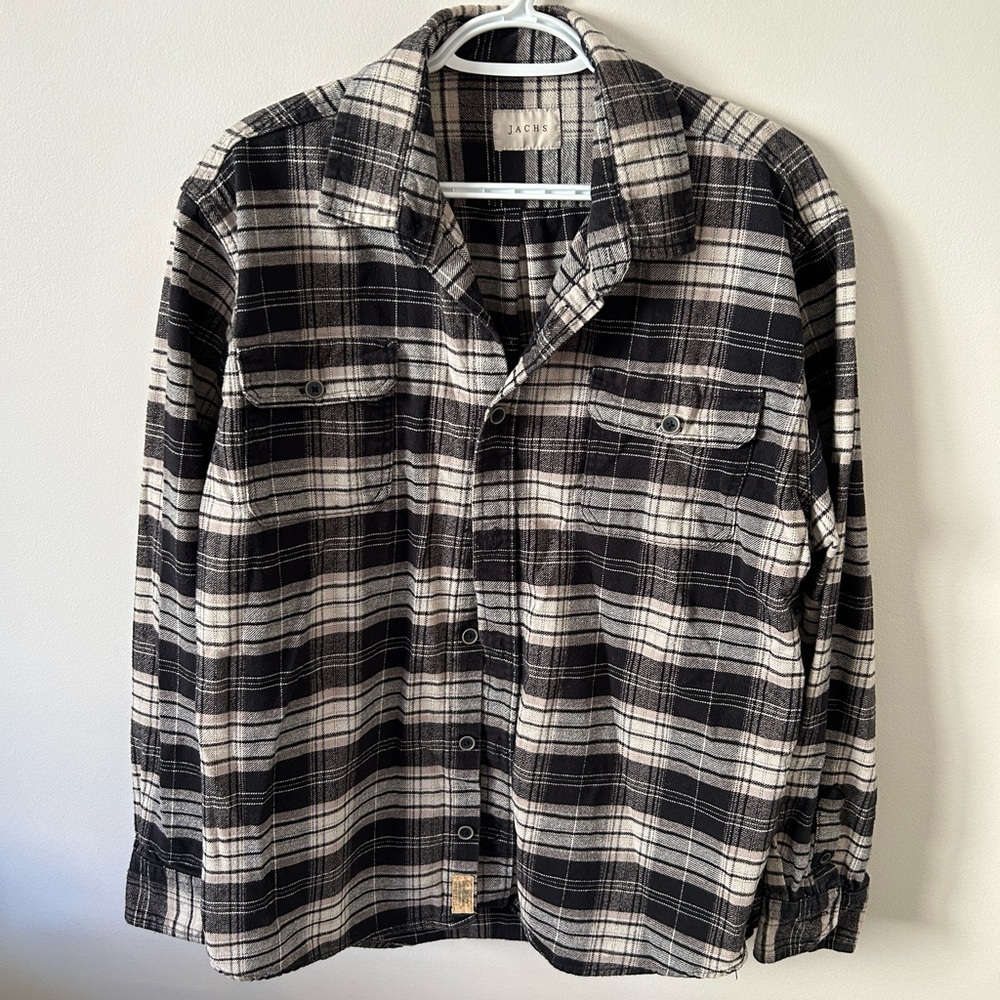 🤩 3 for $20 / Thick Cozy Plaid Flannel Black & White